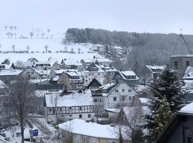 아파트 Fewo Usseln Mitte - Deutsches Haus *